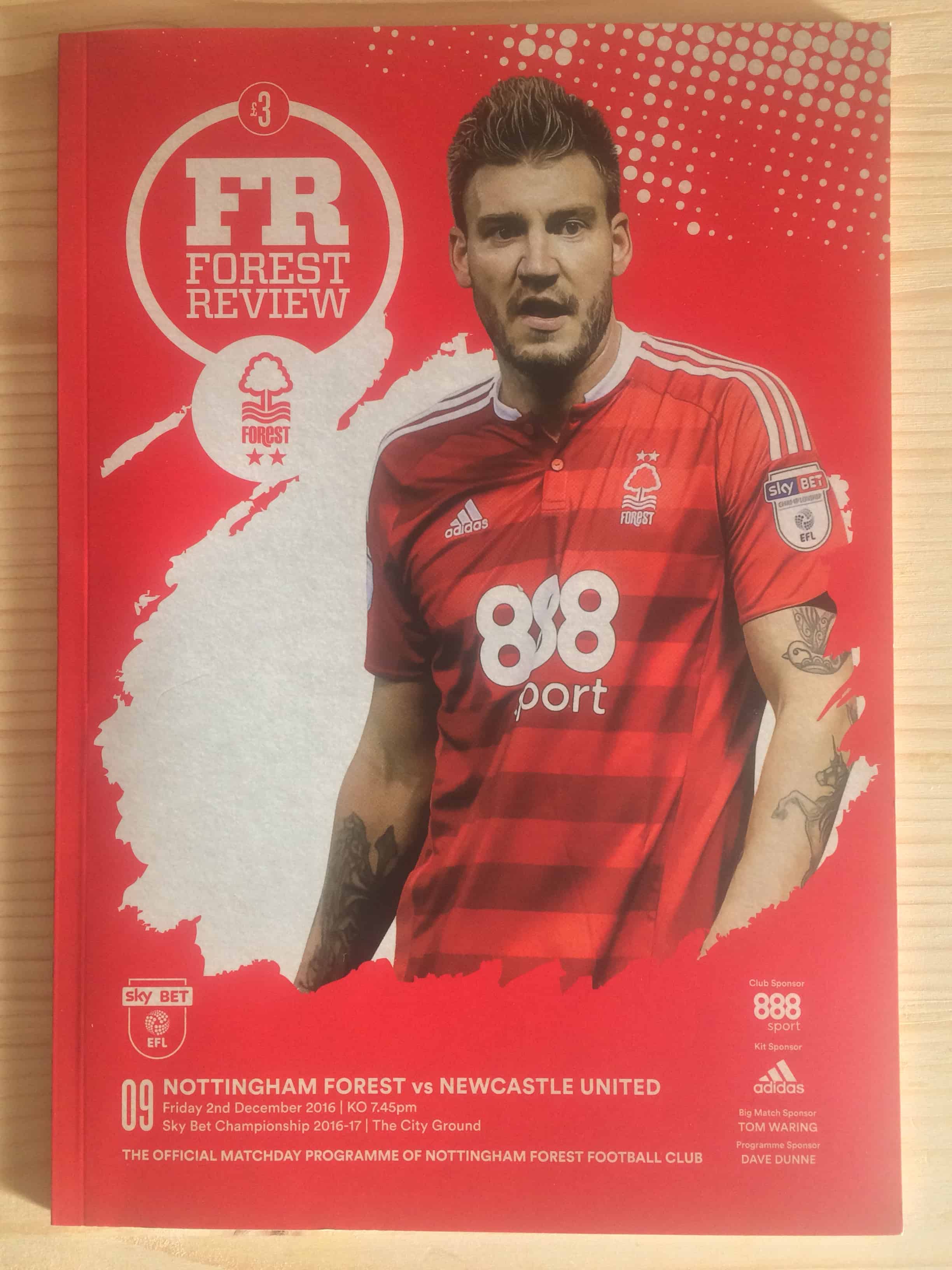 Nottingham Forest FC v Newcastle United FC